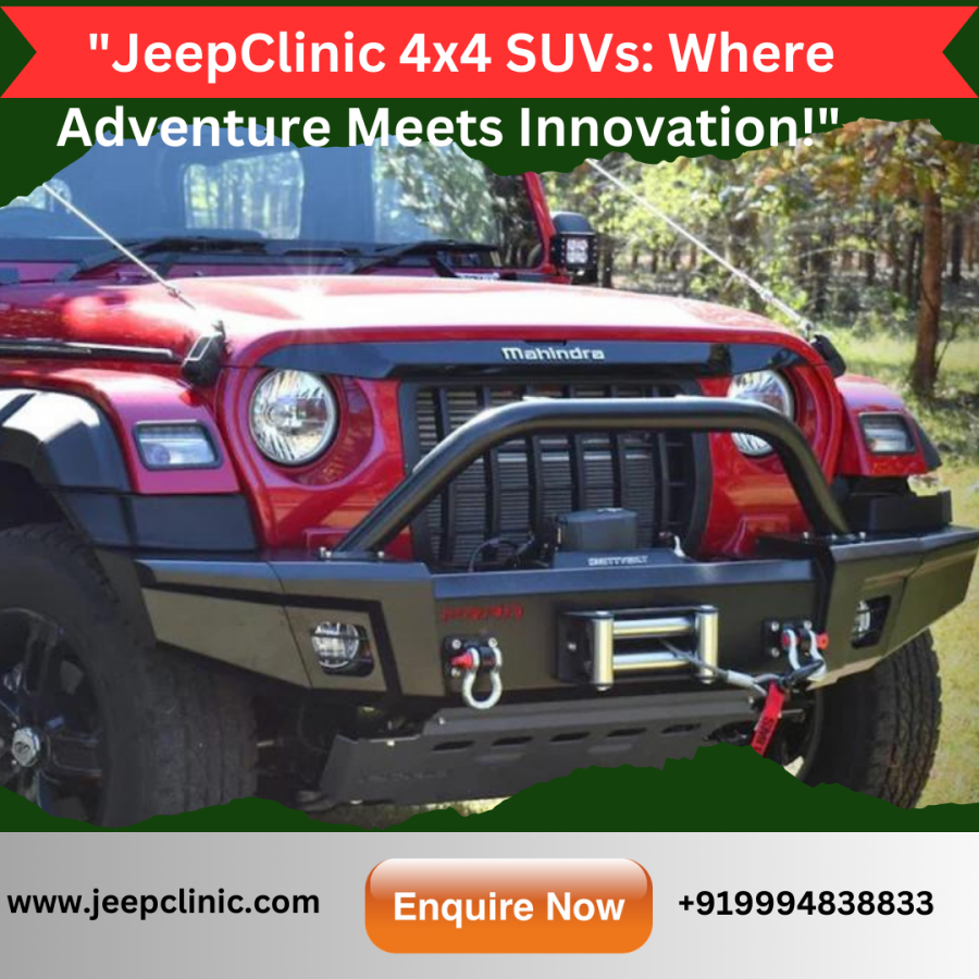 Jeep Clinic Coimbatore | Jeep Modification, Alteration & Customization Services